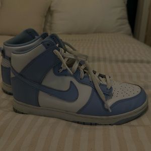 Carolina Blue High Top Dunks